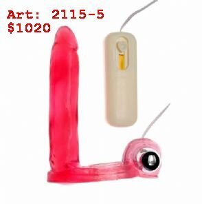 Triple estimulador con vibro Jelly, Sexshop En Cordoba